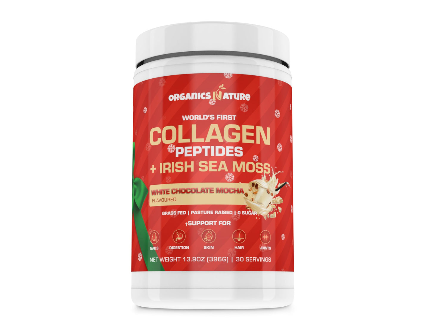 white chocolate mocha collagen sea moss