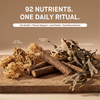 Organic Irish Sea Moss With Bladderwrack and Burdock Root - 45 Servings