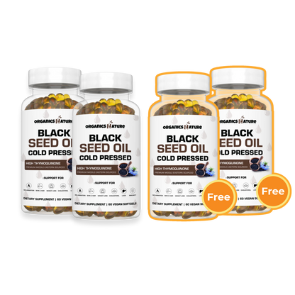 Black Seed Oil Capsules Cold Pressed BOGO