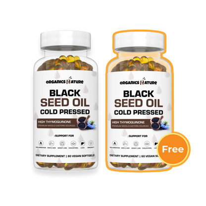 Black Seed Oil Capsules Cold Pressed BOGO